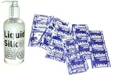 LifeStyles Premium Latex Condoms Extra Strength Lubricated 108 condoms Liquid Silk 250 ml Lube Personal Lubricant Economy Pack LifeStyles Premium Latex Condoms Extra Strength Lubricated 108 condoms Liquid Silk 250 ml Lube Personal Lubricant Economy Pack