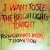 I Want to See the Bright Lights Tonight