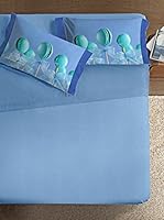 Ipersan Juego De Sábanas Macarons (Cielo)