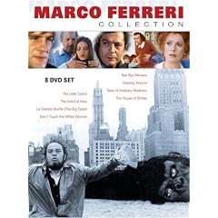 Marco Ferreri: The Collection (contains La Grande Bouffe, El Cochecito, The Seed of Man, Don't Touch the White Woman, Bye Bye Monkey, Seeking Asylum, Tales of Ordinary Madness, The House of Smiles)