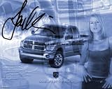 Jewel Kilcher And Dodge Ram Exotics Autographed Signed reprint Photo