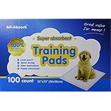 All-Absorb Training Pads 100-count, 22-inch By 23-inch.