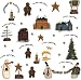 RoomMates PJ2001SCS Country Holidays Peel & Stick Wall Decals