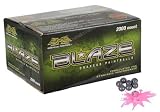 DXS Blaze Paintballs - 2000 Rounds - Carbon Fiber Shell - Pink Fill