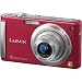 Photo : Panasonic Lumix DMC-FS20R 10MP Digital Camera with 4x Wide Angle MEGA Optical Image Stabilized Zoom (Red)