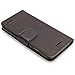 iPhone 5s case,iPhone 5 case,iPhone 5s/5 Wallet Case SouldioTM Prequim Quality PU Leather Flip Cover Wallet Protective Case for iPhone 5s/5 with Card Holder and Fodable Kickstand(Black)