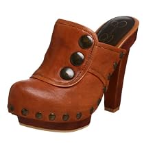 Jessica Simpson Women's Chloise Mule,Dark Tan,10 M US