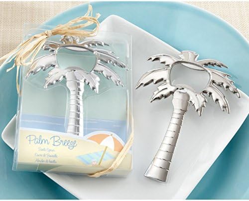 Palm Breeze Chrome Palm Tree Bottle Opener (pack of 30)