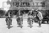 1922 Men on Classic Motorcycles [24 x 36 Poster]