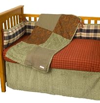 Cotton Tale Designs Derby Plaid 4 Piece Crib Bedding Set