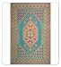 Outdoor Area Rug or Kitchen Mat 6 x 9 Turkish Aqua Patio Indoor Outdoor Rugs Reversible & Waterproof