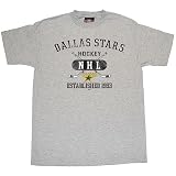Dallas Stars - Stars Old Time Hockey Gray Frank Tee