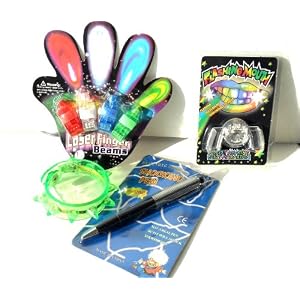 Rave Flashing Glow in the Dark LED Novelty Gift Set