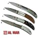Al Mar Hawk Classic Folding Knives w/ Leather Pouch