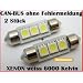 LED-SMD 36mm Kennzeichenbeleuchtung CANBUS Mercedes CLK, E W209 W210 / 2 St�ck