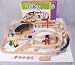 130 Piece Wooden Train Set fits Thomas Wooden Railway Brio Melissa and Doug and other Sets and Tracks