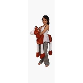 Horse Butterscotch Child Wrap-N-Ride Costume by Unknown