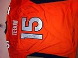 Tim Tebow Autographed Hand Signed Authentic Denver Broncos Official Jersey (O)