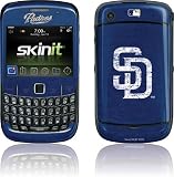Skinit San Diego Padres - Solid Distressed Vinyl Skin for BlackBerry Curve 8530