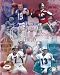 Johnny Unitas Autographed Baltimore Colts 8x10 Photo (with Dan Marino, Joe Montana, and John Elway)