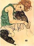 Egon Schiele - Donna Seduta Poster Kunstdruck (90 x 60cm)