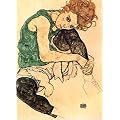 Egon Schiele - Donna Seduta Poster Kunstdruck (90 x 60cm)
