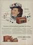 Joan Edwards, popular recording artist and singing star of "YOUR HIT PARADE" Saturday nights over CBS ...... 1945 General Electric Radios ad, A1356
