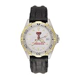 Texas Tech Red Raiders TT All Star Watch with Leather Band - Men's