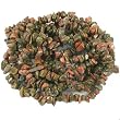 Unakite Chip Beads Gemstone Jewelry Beading 34" Strand
