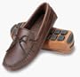 Minnetonka Men's Double Bottom Cowhide Driving Moccasin