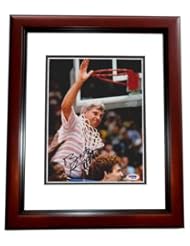 Autographed Bob Knight Photograph - Bobby 8x10 MAHOGANY CUSTOM FRAME 3x National Champions PSA DNA Authenticity