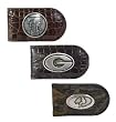 Croco Leather Money Clip - Collegiate Series