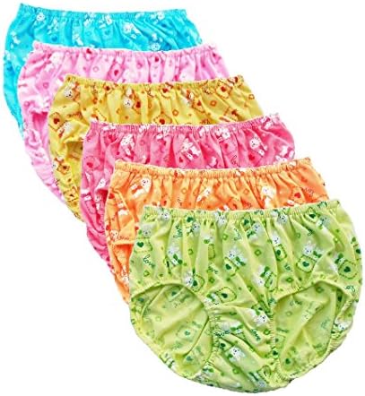 Songbai Little Girls,Brief,panties Underwear Pack of 6 (XL)
