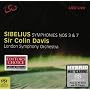 Sibelius - Symphonies Nos 3 and 7 (LSO Davis)