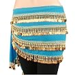 Multi-Row Coin Teardrop Bellydance Wrap