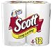 Scott Paper Towels, Long Lasting Rolls 4-Pack (Pack of 4)