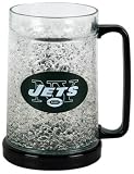 New York Jets 16oz Crystal Freezer Mug