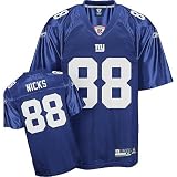 Hakeem Nicks #88 Blue New York Giants Reebok NFL Premier All Stitched Replica Jersey