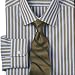 Shadow Stripe Dress Shirt