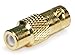 Monoprice 104126 BNC Female to RCA Female Adaptor, Gold Plated