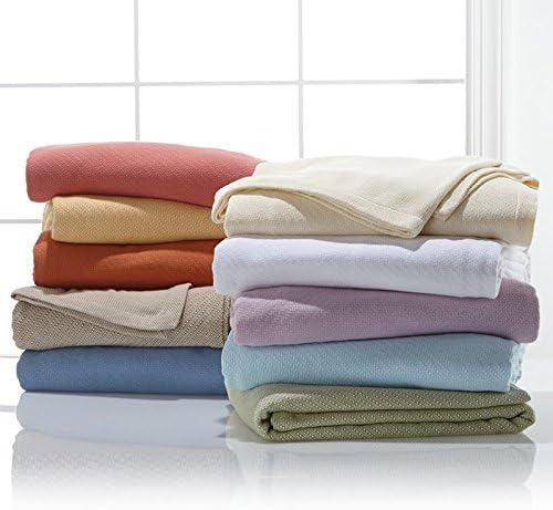 Concierge Collection 100% Egyptian Cotton Blanket, King, Sage