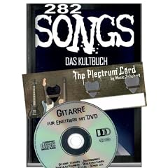 SONGS - DAS KULTBUCH - 288 Titel inkl. Lern DVD Gitarre f�r Einsteiger und der Musik-Schubert Plektrum-Card mit 3 Dunlop-Plektren