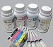 FREE Refillable Ink Cartridge For Epson Stylus CX4200, CX4800 + 4 of 200ml Bottles Printer INK