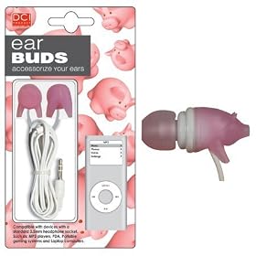 DCI Pig Earbuds for MP3 Players