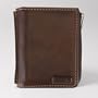 Fossil Zip Front Pocket - Boundary in Brown