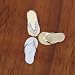Hawaiian Slipper Pendant(Type=Sterling Silver w/ Hawaii) Image
