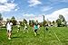 Park & Sun Sports Tournament Flex: Portable Outdoor Volleyball Net System, Blue