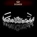AD297 Diadem Strass Tiara Braut Hochzeit Haarschmuck