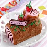 【クリスマスケーキキャンドル】ブッシュ・ド・ノエル