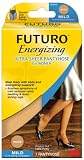 Futuro Ultra Sheer Pantyhose Women, Nude, French Cut, Mild, Plus Size